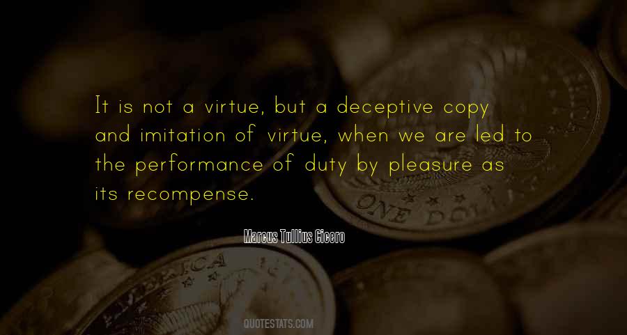 Quotes About Recompense #354998