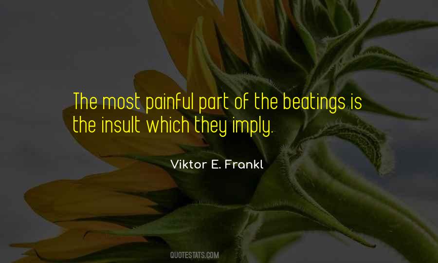 Quotes About Beatings #1801574