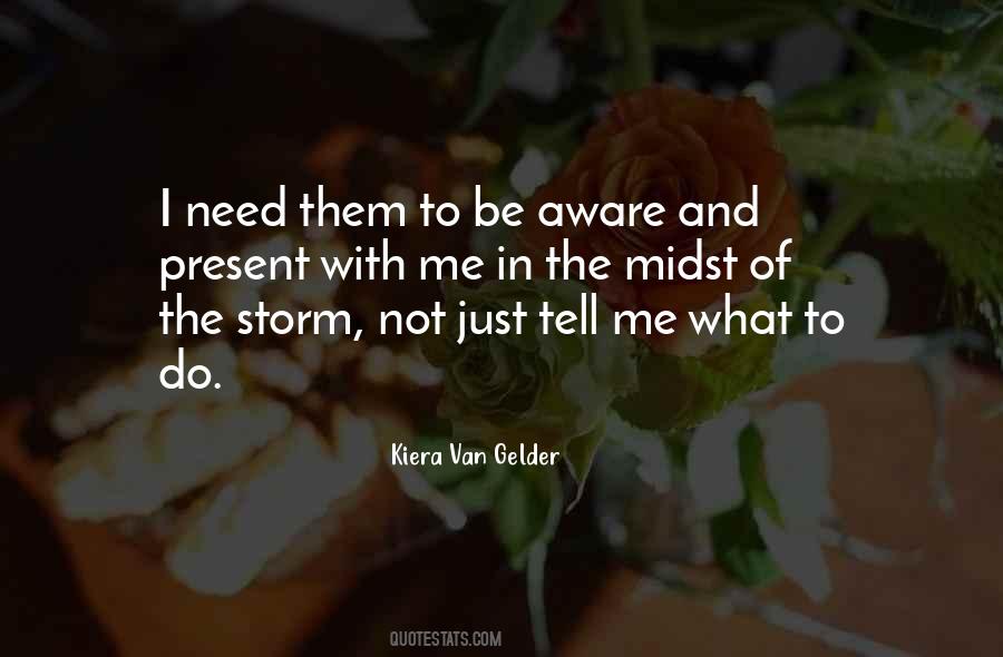 To Be Aware Quotes #1659641