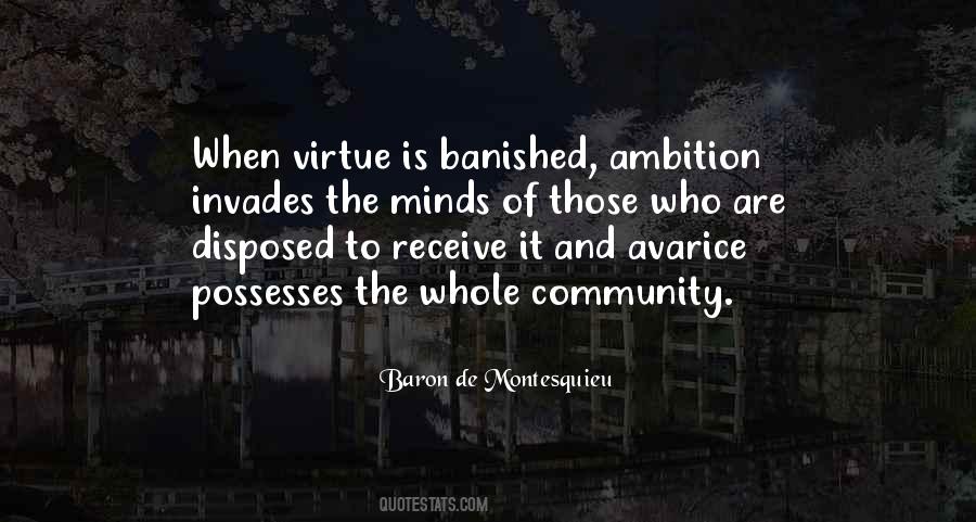 Quotes About Avarice #1036750