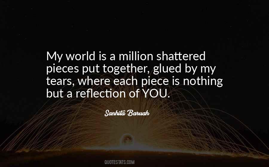 Quotes About Shattered #1144391