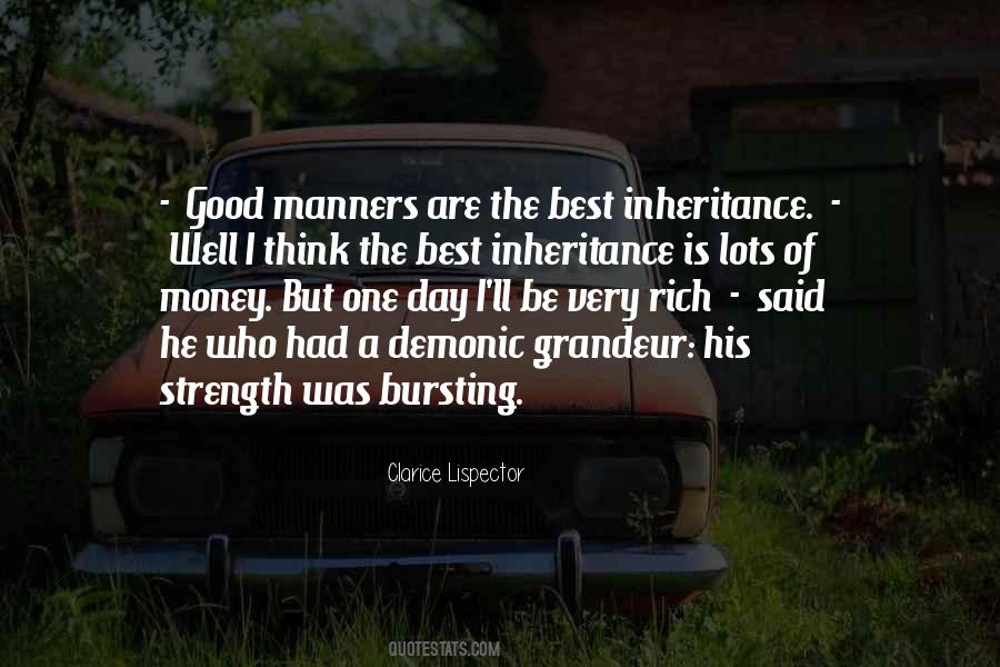 Quotes About Inheritance #1323257