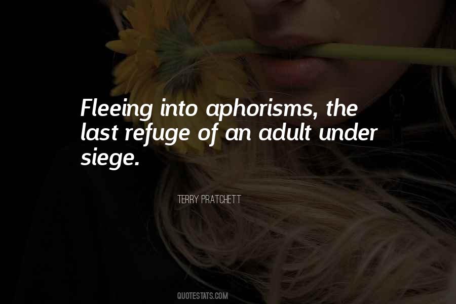 Quotes About Fleeing #997284