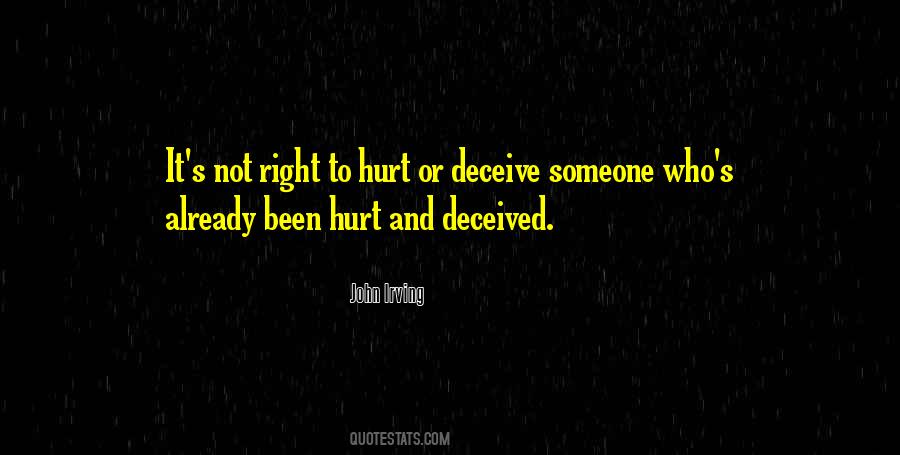 Quotes About Been Hurt #1119525