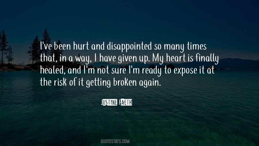 Quotes About Been Hurt #196750