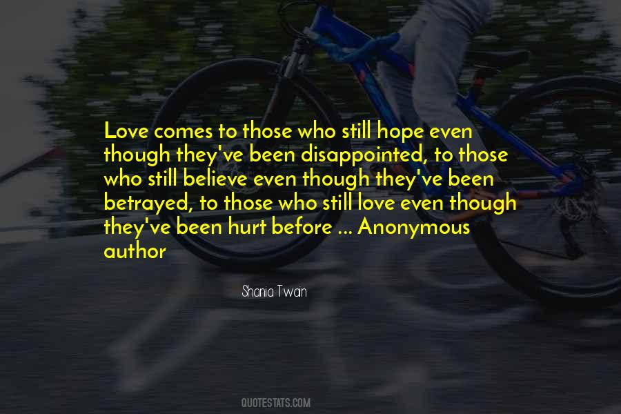 Quotes About Been Hurt #878881
