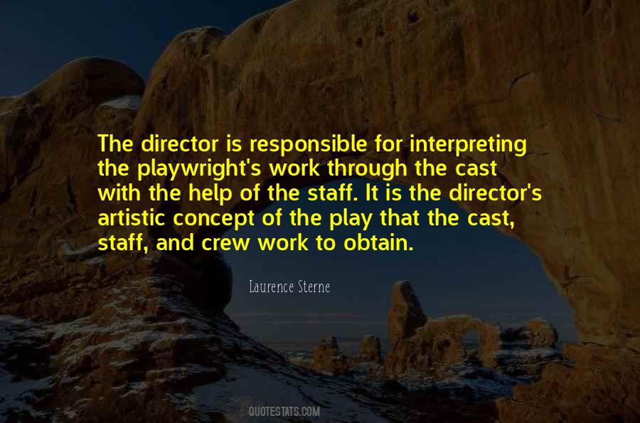 Quotes About Theatre Directors #1610403