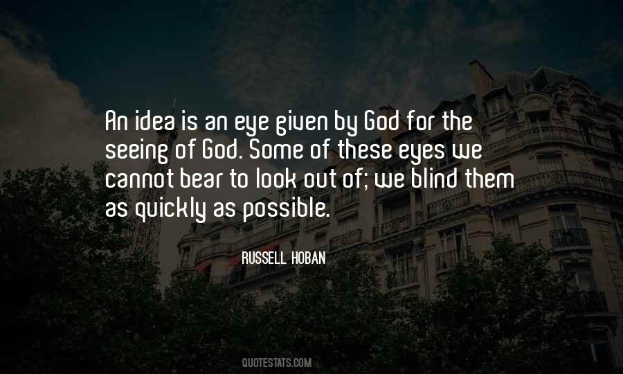 Quotes About Seeing God #19210