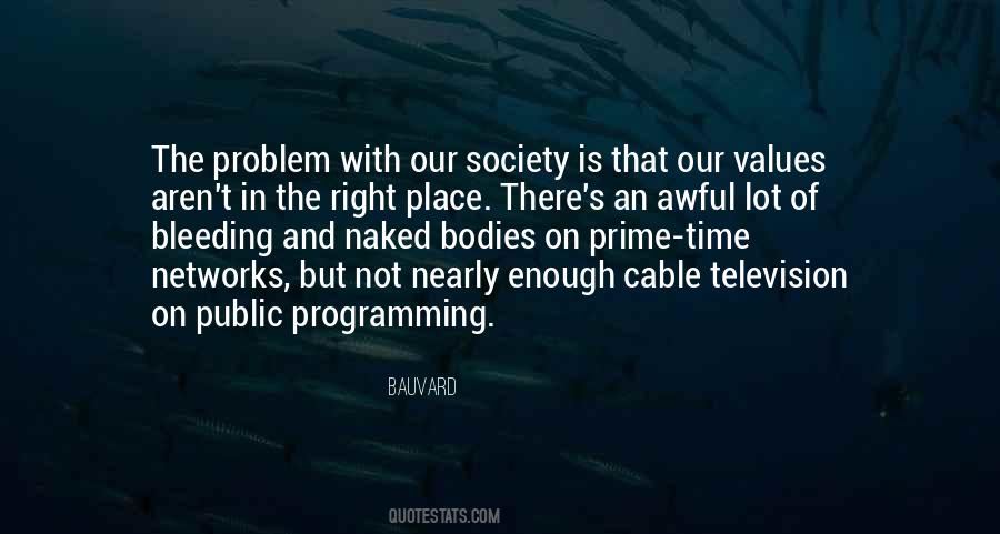 Quotes About Television And Society #362584