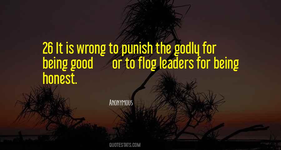 Quotes About Godly Leaders #459669