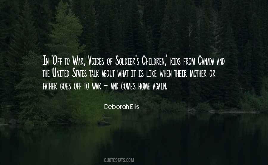 Soldier Of War Quotes #1203520