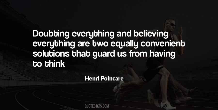 Quotes About Doubting #1327831