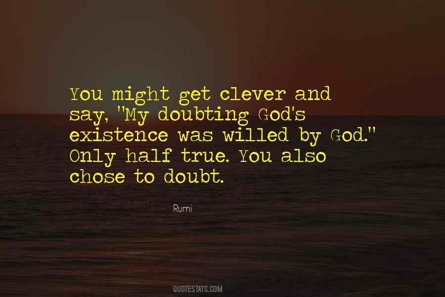 Quotes About Doubting #1657110