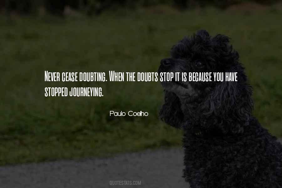 Quotes About Doubting #1852655