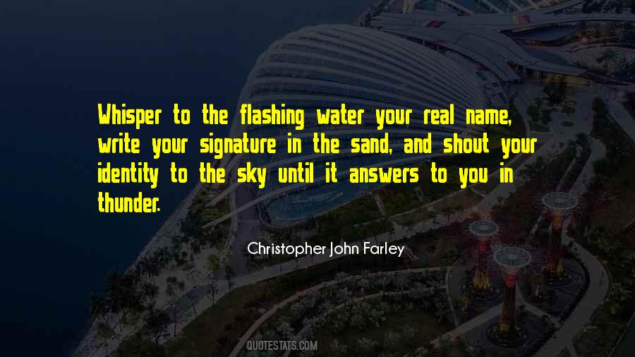 Quotes About Water And Sky #1264019