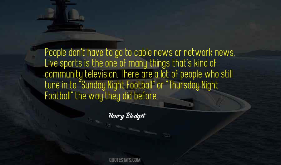Quotes About Thursday Night #1278357