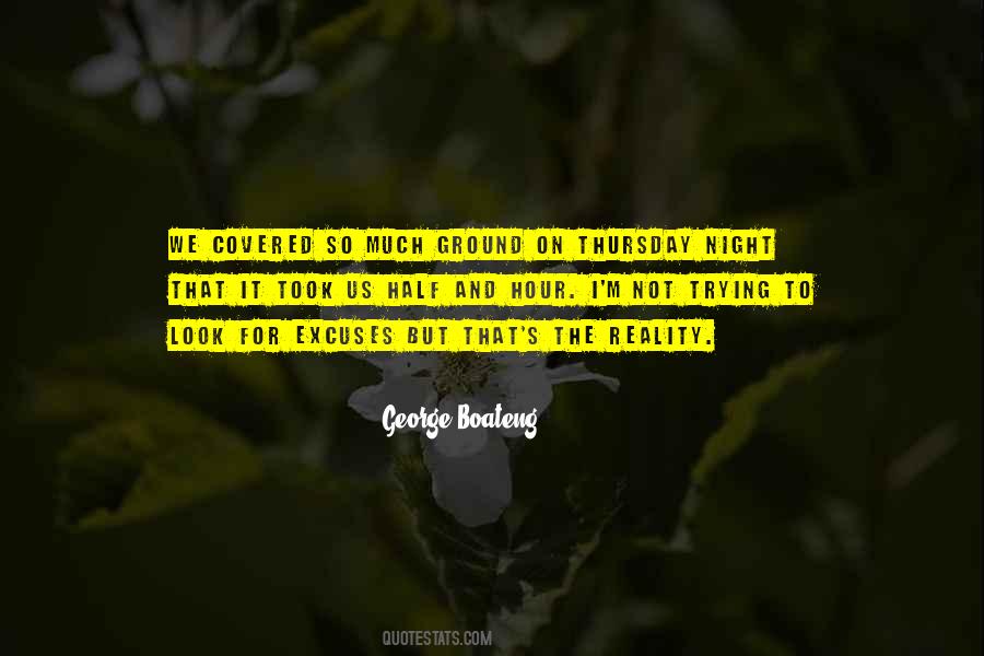 Quotes About Thursday Night #543141