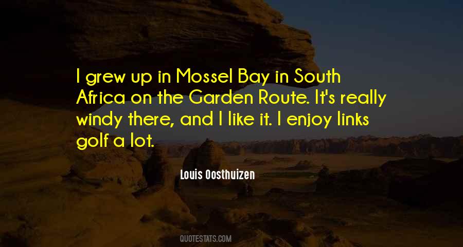 Mossel Bay Quotes #1228958