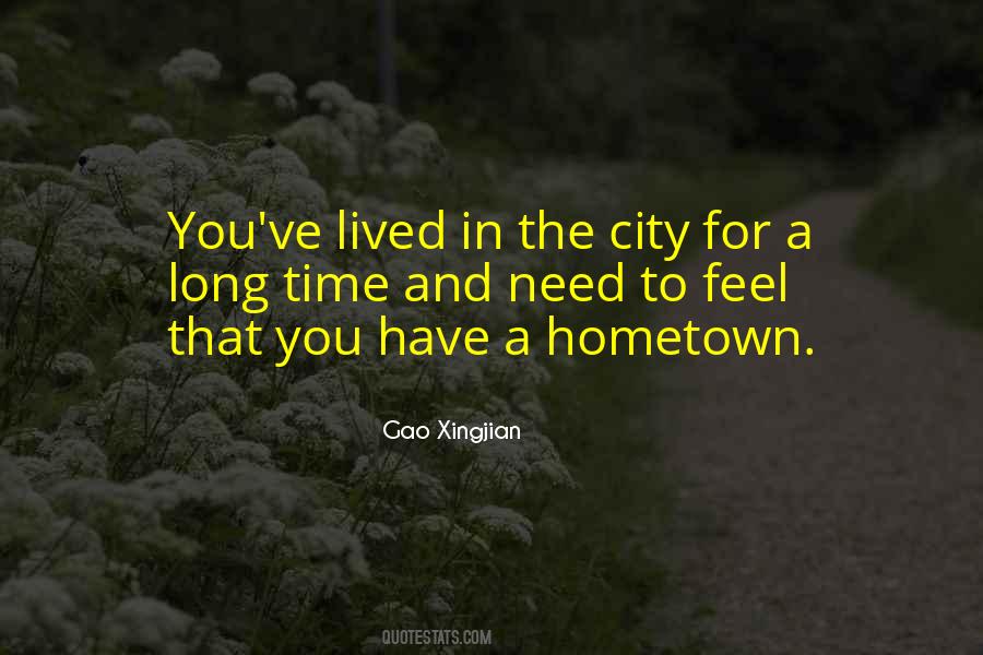 Quotes About Your Hometown #191423