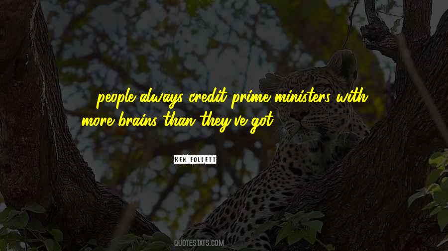 Quotes About Prime Ministers #1663330