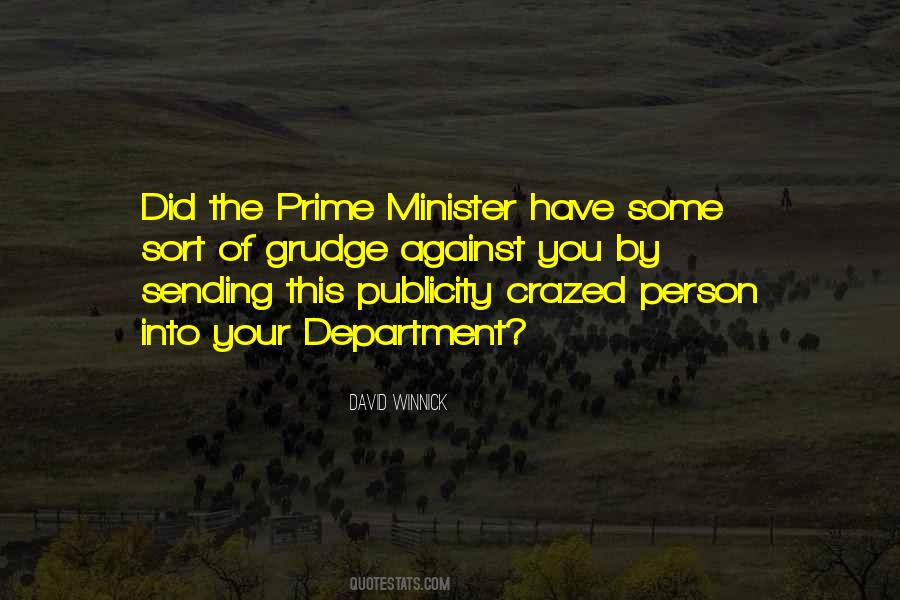 Quotes About Prime Ministers #1860518