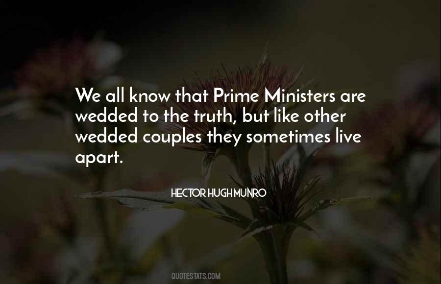 Quotes About Prime Ministers #542541