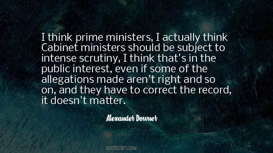 Quotes About Prime Ministers #606103