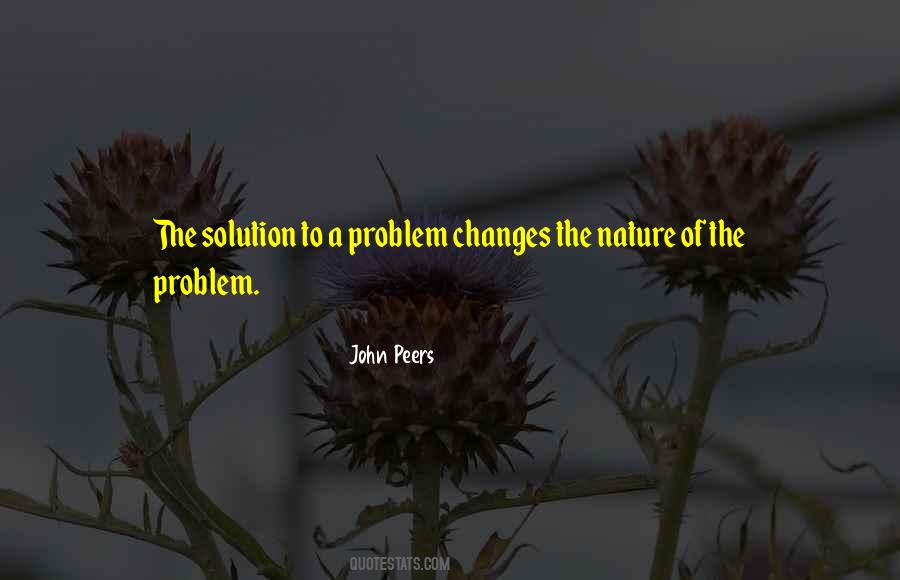 Quotes About Solution To A Problem #279909