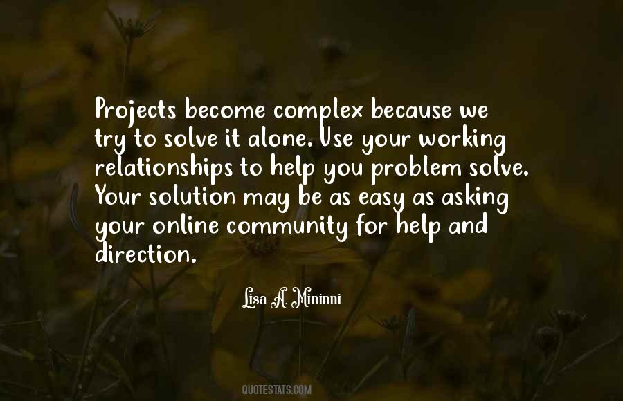 Quotes About Solution To A Problem #422606