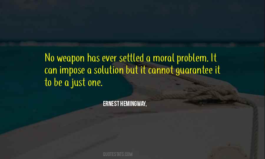 Quotes About Solution To A Problem #501837