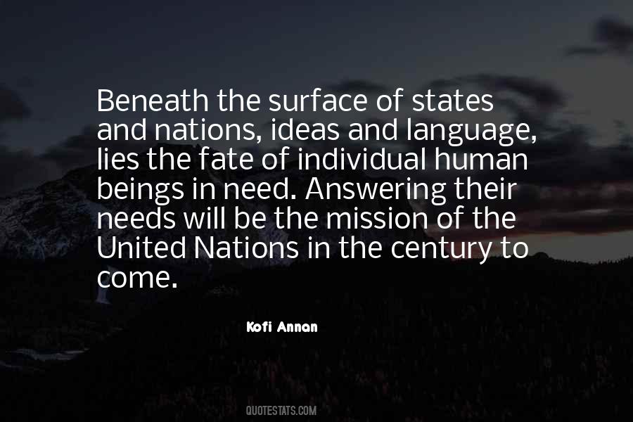 Quotes About Beneath The Surface #702341