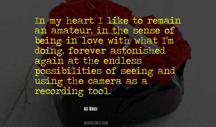 Being An Amateur Quotes #1335328