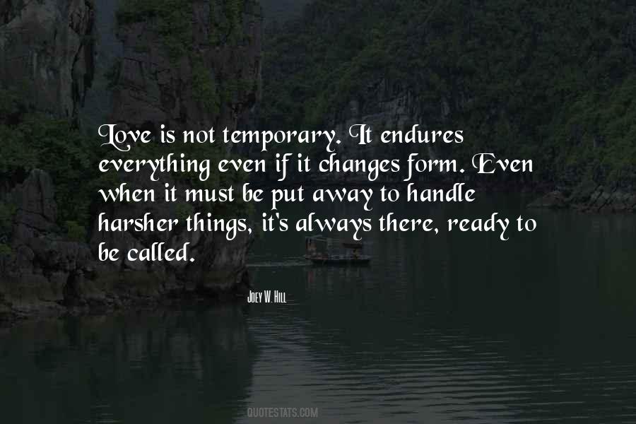 Quotes About Love That Endures #1269087