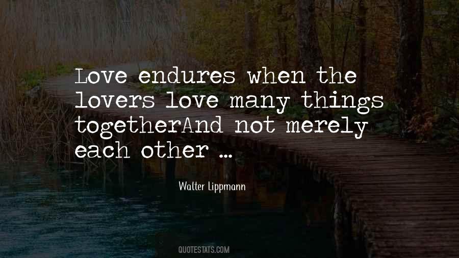 Quotes About Love That Endures #1724753