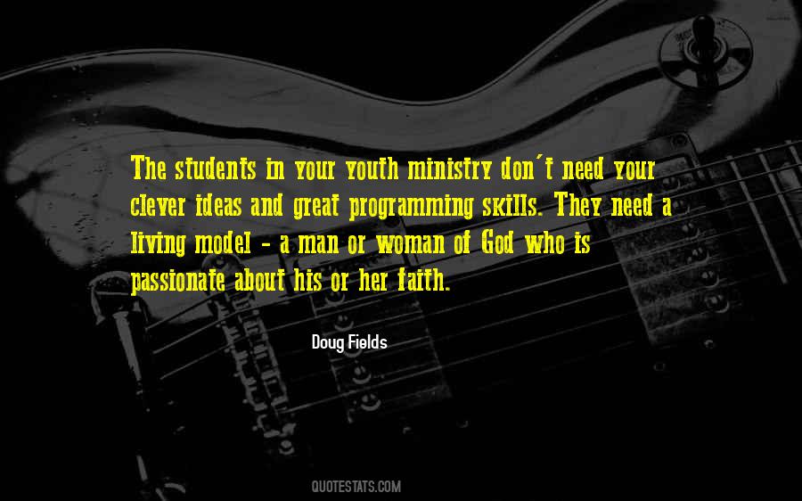 Quotes About Youth Ministry #1401863