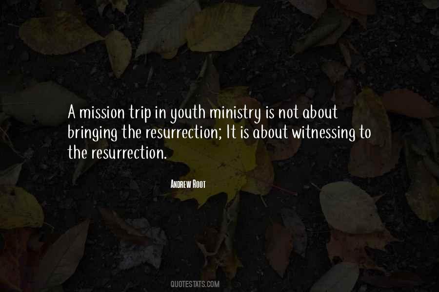 Quotes About Youth Ministry #441514