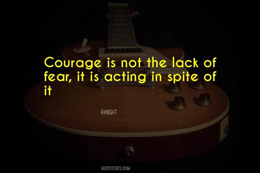 Quotes About Lack Of Courage #950350