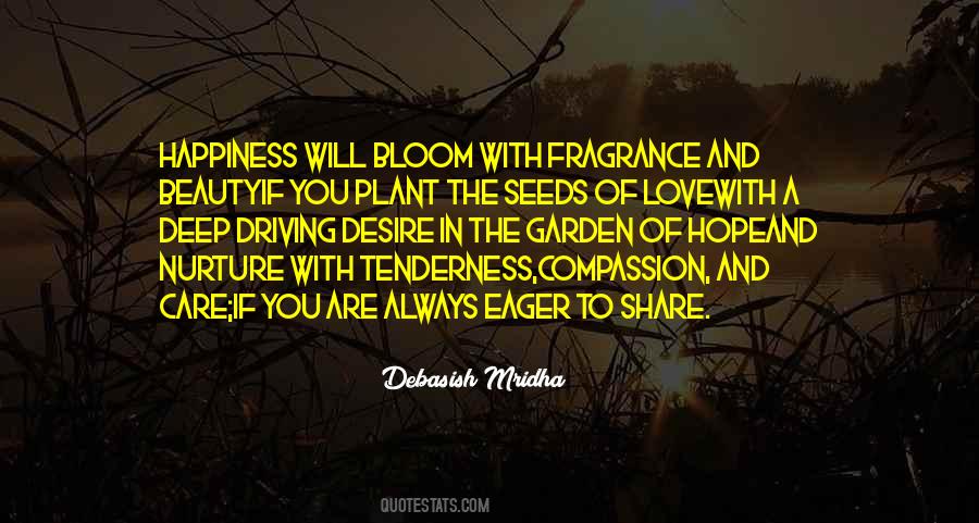 Quotes About Seeds Of Love #131688