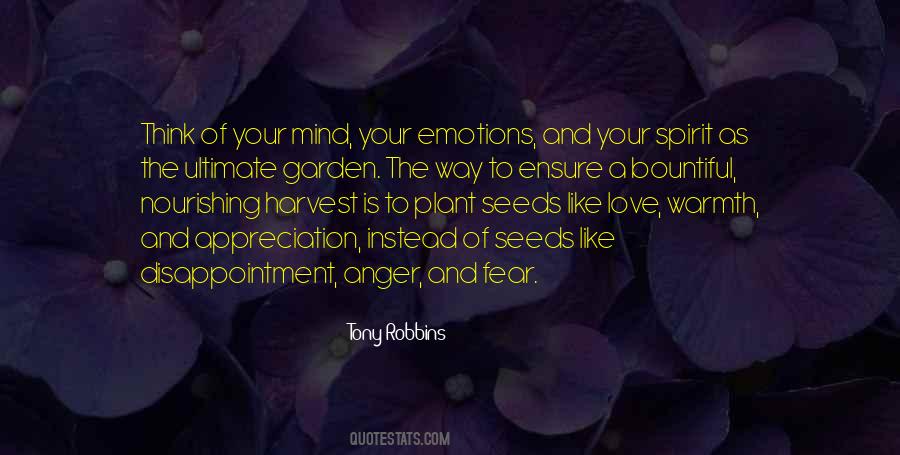 Quotes About Seeds Of Love #35534