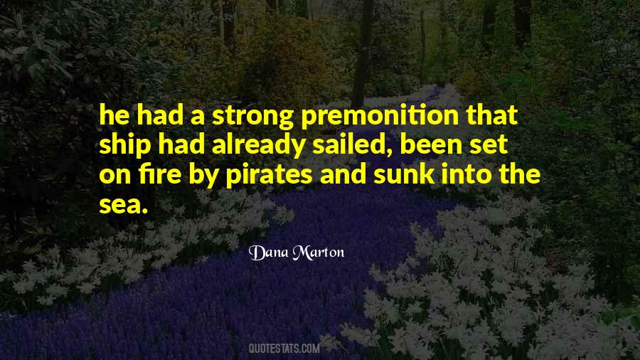 Quotes About Premonition #1595098