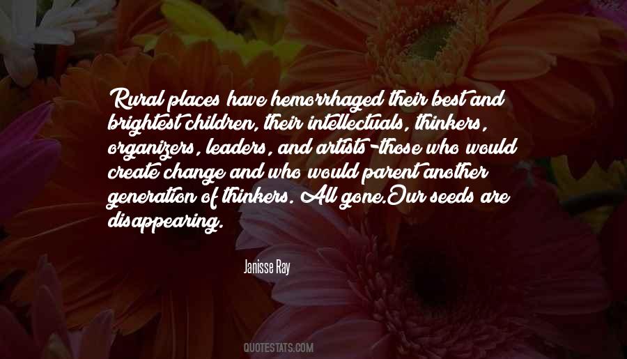 Quotes About Seeds Of Change #703970
