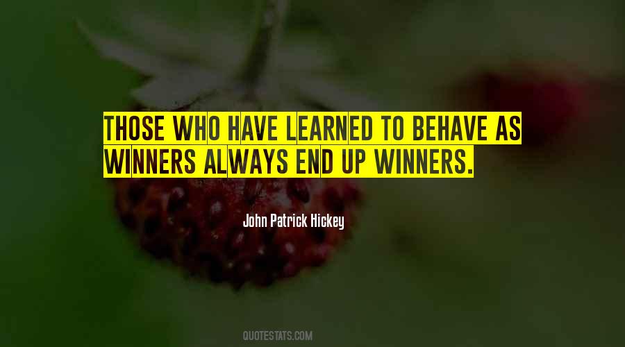 Quotes About Always Winning #429212