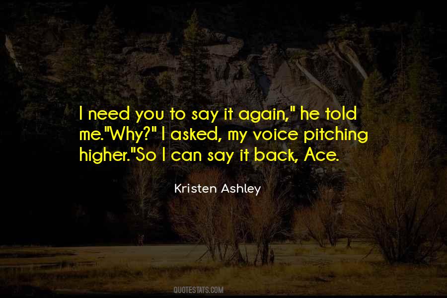 Ace It Quotes #681461