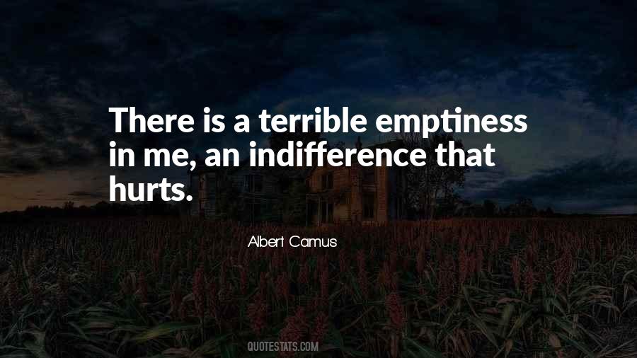 Emptiness Is Me Quotes #1388662
