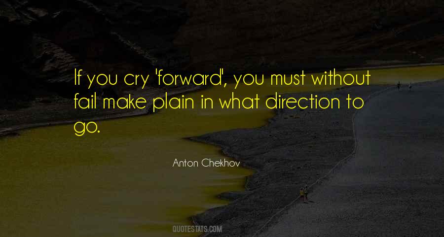 Forward Direction Quotes #1378937