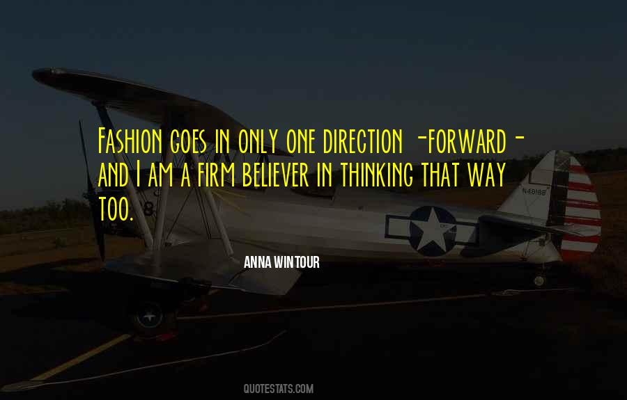 Forward Direction Quotes #781509