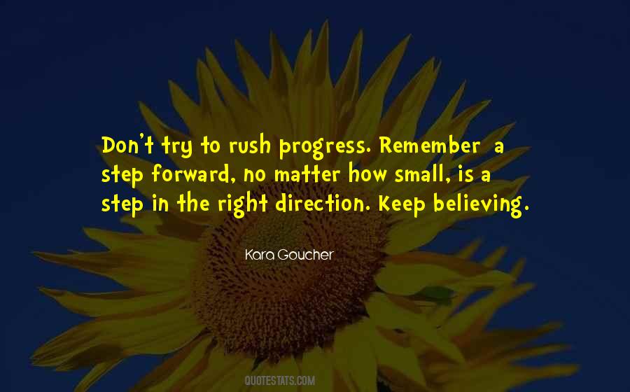 Forward Direction Quotes #903591