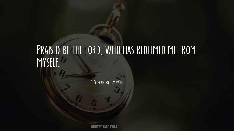 Quotes About Redeemed #697458