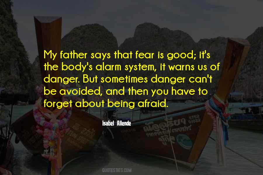 Quotes About Danger And Fear #1438427