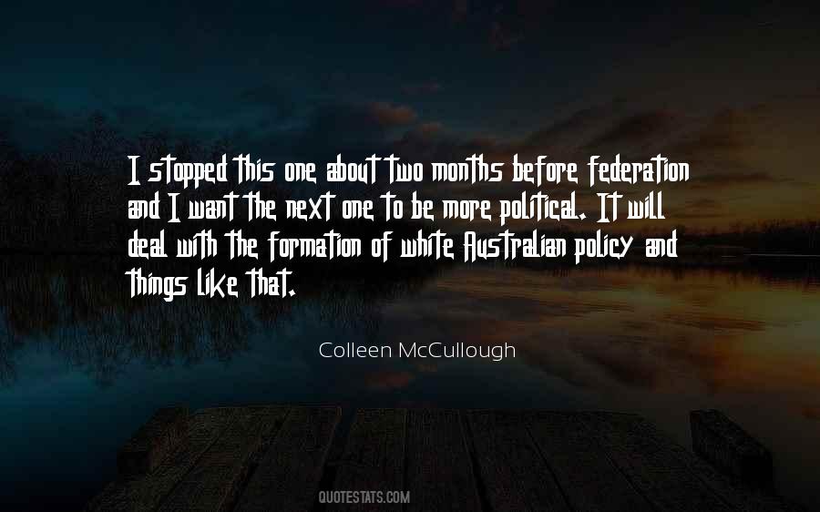 Quotes About Australian Federation #1381190
